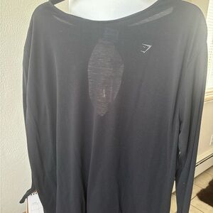 Gymshark Black Long Sleeve Tee for Men